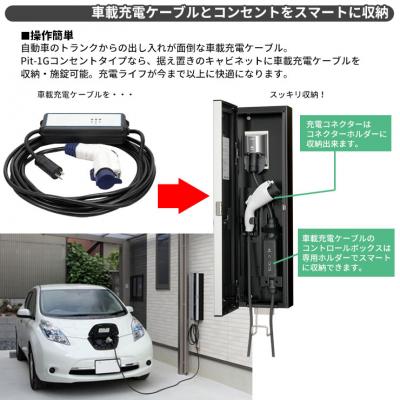 【新品】電気自動車充電ケーブル  AC100V専用(自宅充電用にオススメ)
